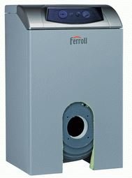Напольный котел для работы с надувной горелкой газ/дизель Ferroli ATLAS 47