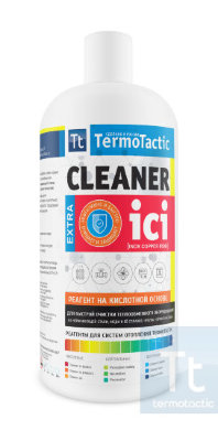 Реагент для промывки теплообменников и систем отопления TermoTactic Cleaner ici extra 1л.