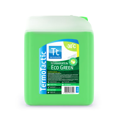 Теплоноситель TermoTactic EcoGreen - 30 (Глицерин) 10кг