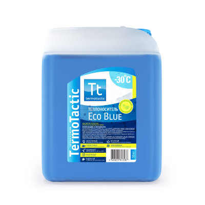 Теплоноситель TermoTactic EcoBlue - 30 (Пропиленгликоль) 10кг