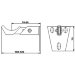 Кронштейн ТВЕК для радиаторов TESI (IRSAP) белый (70-90 мм) (твек.5.2.)