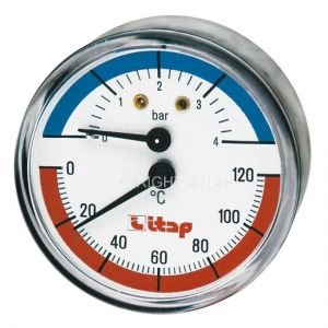 Itap 485 1/2 Термоманометр, осевое подключение
