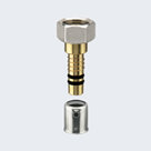 Itap 510 (16x2)x1/2 Фитинг Multi-Fit с накидной гайкой для металлопластиковых труб (внутренняя резьба)