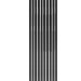 Стальной трубчатый радиатор отопления RIFAR TUBOG TUB 2180 10 секций АНТРАЦИТ боковое подключение