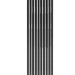 Стальной трубчатый радиатор отопления RIFAR TUBOG VENTIL TUB 2180 10 секций АНТРАЦИТ нижнее одностороннее подключение